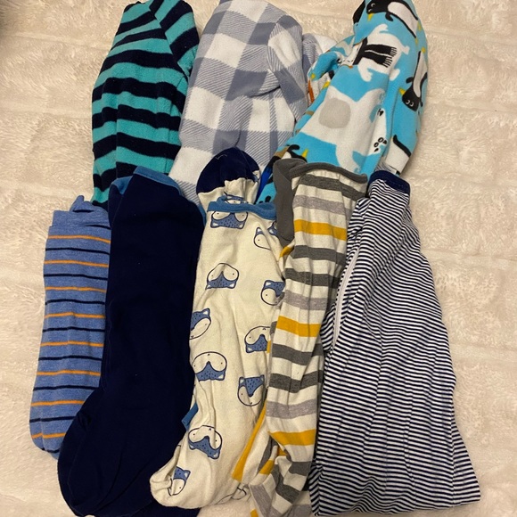 Carter's Other - COPY - Baby boys footed pajamas